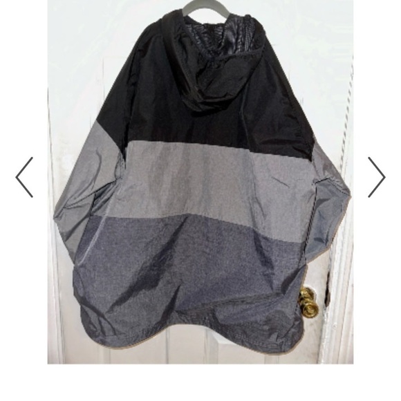 US Polo Assn. Mens Black and Gray Zip Up Rain Hoodie size xxl p3 - Picture 4 of 8